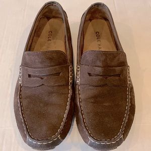 Cole Haan Brown Suede Slippers Slipper Shoes 8.5